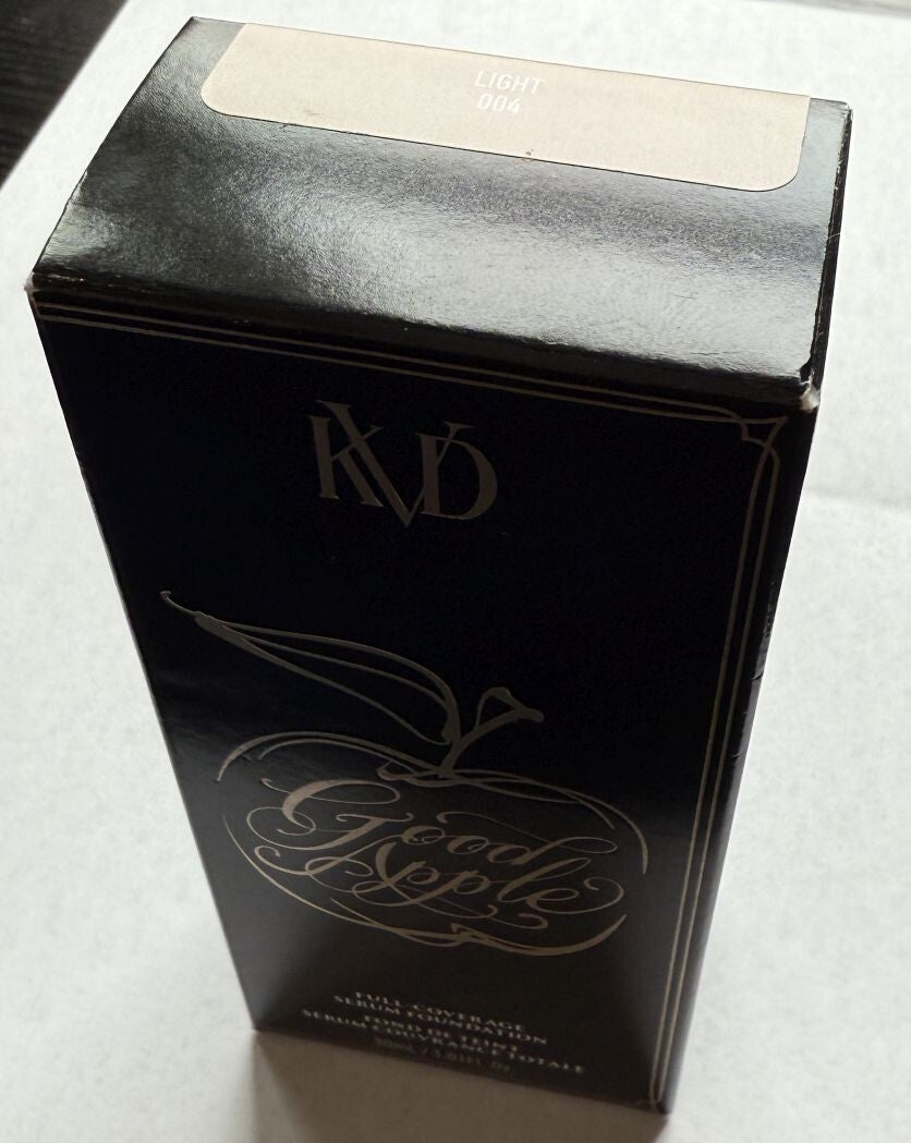 LOT OF 36 - Kat Von D Good Apple Full Coverage Serum Foundation - Light 004 - $14 EACH